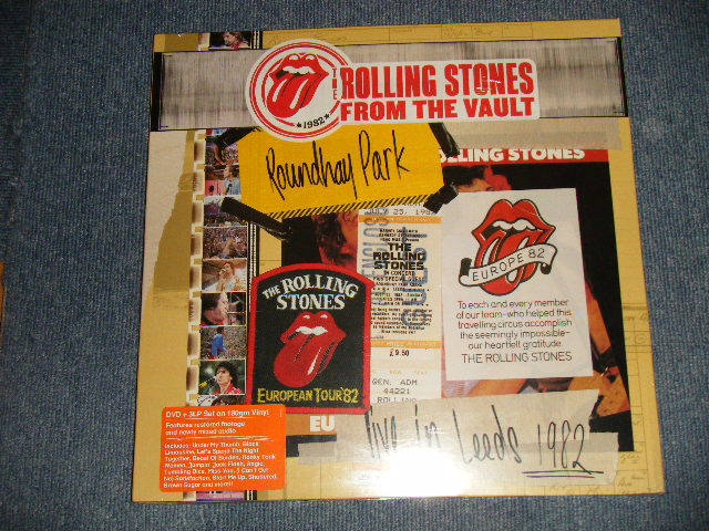 画像1: ROLLING STONES - From The VAULT LIVE IN LEEDS 1982  (SEALED) / 2016 US AMERICA ORIGINAL "180 gram" "BRAND NEW SEALED" 3-LP+DVD