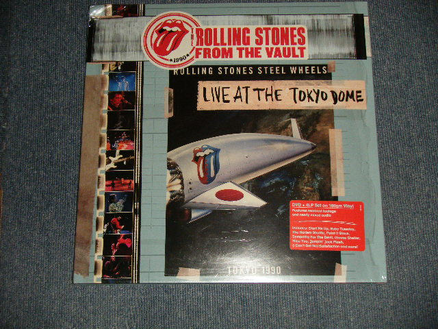 画像1: ROLLING STONES -  Live At The Tokyo Dome 1990 From The VAULT (SEALED) / 2015 US AMERICA ORIGINAL "180 gram" "BRAND NEW SEALED" 4 LP+DVD