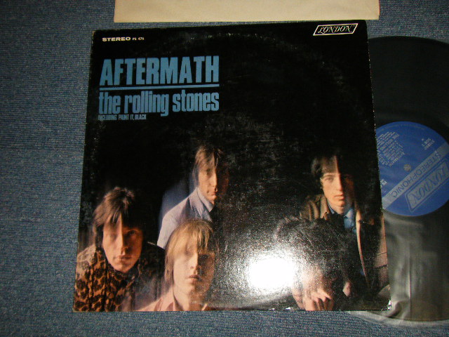 画像1: ROLLING STONES - AFTERMATH  (Matrix #A)PS-476 A 1-1-1- ZAL-7259-14 PRC W BellSound sf B)PS-476 B 1-1-1- ZAL-7260-14 PRC W BellSound sf) "PRC Press in CA"  (Ex++/Ex++ Looks:Ex+++)  / US AMERICA RE-PRESS "BLUE Label" STEREO  Used  LP   