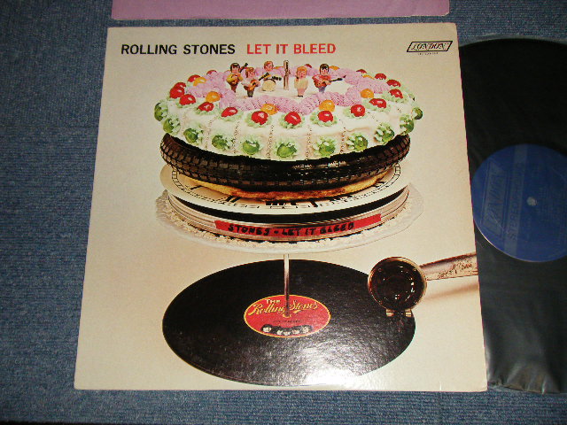 画像1: The ROLLING STONES - LET IT BLEED (Without/NO POSTER : With INNER SLEEVE):(Matrix #A)T1 ZAL-9363-4  STERLING B)T ZAL-9364-14)"TERRE HAUTE Press in INDIANA"  (Ex++/Ex++) / 1970 US AMERICA ORIGINAL Used LP 