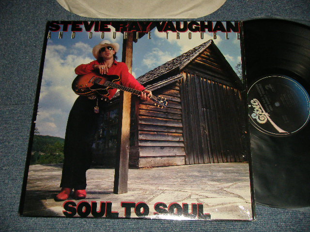 画像1: STEVIE RAY VAUGHAN - SOUL TO SOUL (MINT-/MINT- A-1,2:Ex++) / 1985 US AMERICA  ORIGINAL Used LP 
