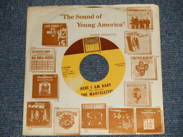 画像1: THE MARVELETTES - A)HERE I AM BABY    B)KEEP OFF, NO TRESSPASSING  (Ex++/Ex++)  / 1968 US AMERICA ORIGINAL Used  45rpm 7" Single  