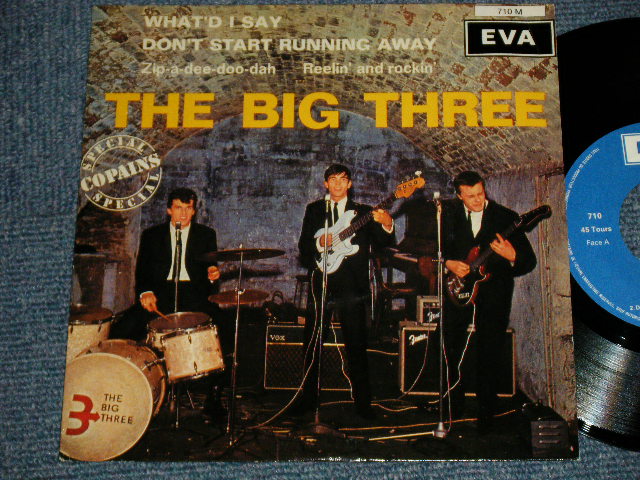 画像1: THE BIG THREE -  THE BIG THREE (Ex+++/Ex+++) / 1990 FRANCE REISSUE Used 7" 45 rpm EP with PICTURE SLEEVE 