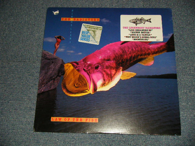 画像1: THE RADIATORS - LAW OF THE FISH (Sealed BB) / 1987 US AMERICA ORIGINAL "BRAND NEW SEALED" LP