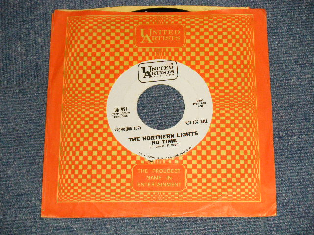 画像1: NOTHERN LIGHTS - A) NO TIME  B)TIME TO MOVE ALONG (Ex+++/Ex++) / 1966 US AMERICA ORIGINAL "WHITE LABEL PROMO" Used 7" Single  