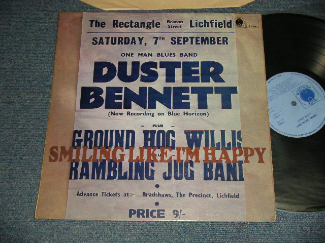 画像1: DUSTER BENNETT - SMILING  LIKE I'M HAPPY (Ex++/Ex+++ Looks:MINT-) / 1968 UK ENGLAND ORIGINAL Used LP 
