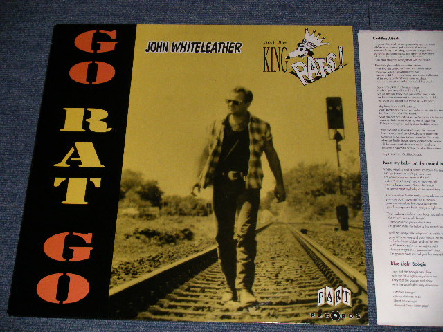 画像1: JOHN WHITELEATHER & THE KING RATS - GO RAT GO (NEW) / 1992 GERMANY GERMAN ORIGINAL "BRAND NEW" LP
