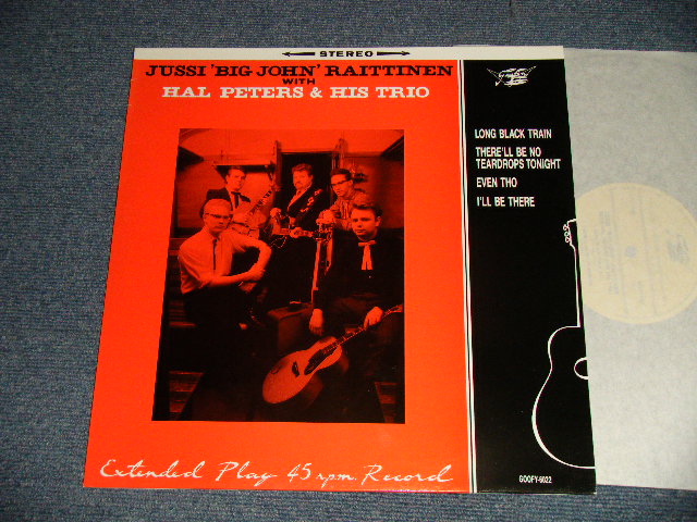 画像1: Jussi 'Big John' Raittinen With Hal Peters & His Trio  - Jussi 'Big John' Raittinen With Hal Peters & His Trio (NEW) / 1991 FINLAND ORIGINAL "BRAND NEW" LP