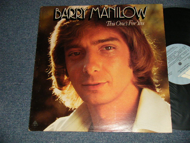 画像1: BARRY MANILOW - THIS ONE'S FOR YOU (Ex++/MINT-) / 1976 US AMERICA ORIGINAL Used LP