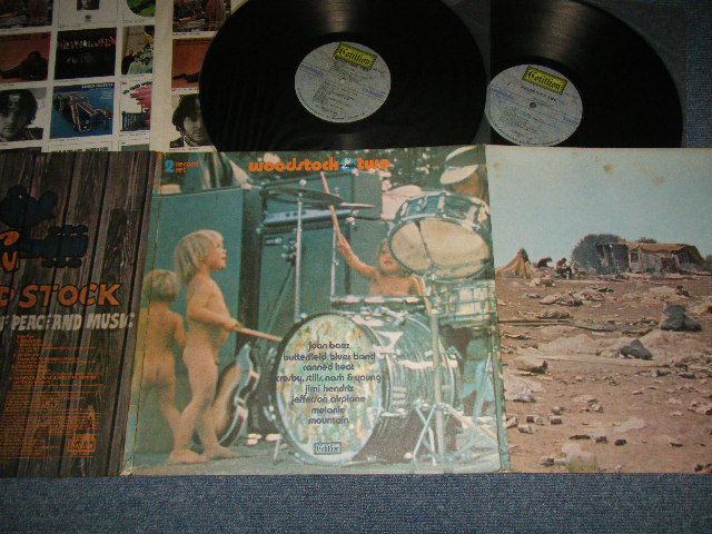画像1:  V. A.  VARIOUS ARTISTS - WOODSTOCKTWO (Ex++/MINT- / 1971 US AMERICA ORIGINAL Used 2-LP