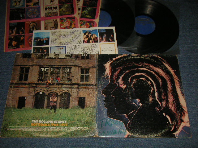 画像1: The ROLLING STONES - HOT ROCKS (With COMPANY SLEEVE + FLYER)  (Matrix #A)XZAL 11015-1 STERLING LH 3 B)XZAL 11016-1 STERLING LH 3 C)XZAL 11017-2 STERLING LH 2 D)XZAL 11018 GL-1-1 STERLING LH 2)(VG+++/Ex++ B-2:Ex EDSP) / 1971 US AMERICA ORIGINAL Used 2-LP's