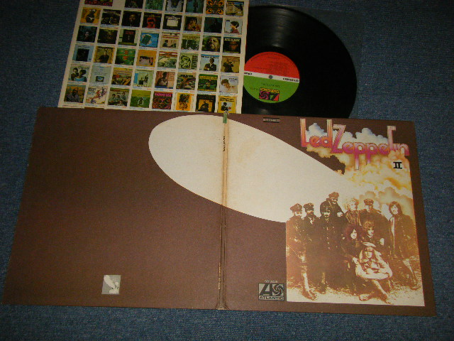 画像1: LED ZEPPELIN -  II (Matrix #A)ST-A-691671-A  LW W AT RL B)ST-A-691672-A  LW P W AT RL SS W (0.7cm/7m) ) "RL/ROBERT LUDWIG Cut!!! "  "PR/PRESWELL Press in ANCORE in NEW JERSEY" (Ex+++/Ex+++ / 1969 US AMERICA ORIGINAL "1841 BROADWAY Label" Used LP