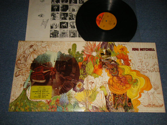 画像1: JONI MITCHELL - JONI MITCHELL : SONG OF SEAGULL (Matrix #A)o 30753 RS 6293-1A B)o RS 6293  30754 -1D)  "JACSONVILLE in ILLINOIS"  (Ex++/Ex++) / 1969 US AMERICA ORIGINAL 1st Press "2-COLOR Label" Used LP 