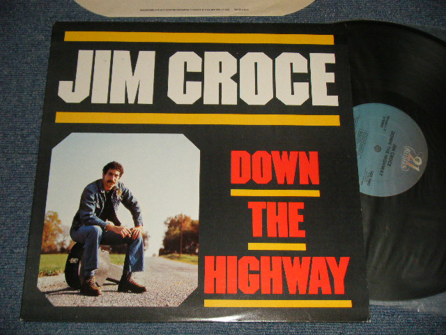 画像1: JIM CROCE - DOWN THE HIGHWAY (Ex++/Ex+++)  / 1985  US AMERICA REISSUE "PROMO" Used LP  