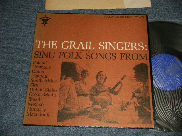 画像1: The GRAIL SINGERS - SOMG FOLK SONGS FROM (With INSERTS) (Ex++/Ex+++ EDSP) / 1959 US AMERICA ORIGINAL MONO Used LP 