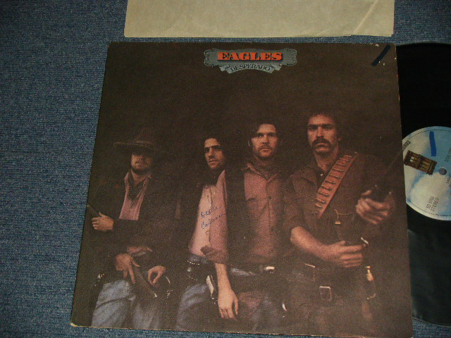 画像1: EAGLES - DESPERAD (Matrix #A)ST-AS-732813-CCC -1-111 AT EAGLES SIDE ONE STEREO B)ST-AS-732814-EEE -1-111 AT EAGLES SIDE TWO STEREO) "PRC / RL / RICHIMOND Press in INDIANA" (Ex/MINT- Looks:Ex++ WOFC, WOL) /  1976 Version US AMERICA 1st Press "TEXTURED Cover" "3rd Press CLOUD Label With 'W' Logo at Bottom" Used LP