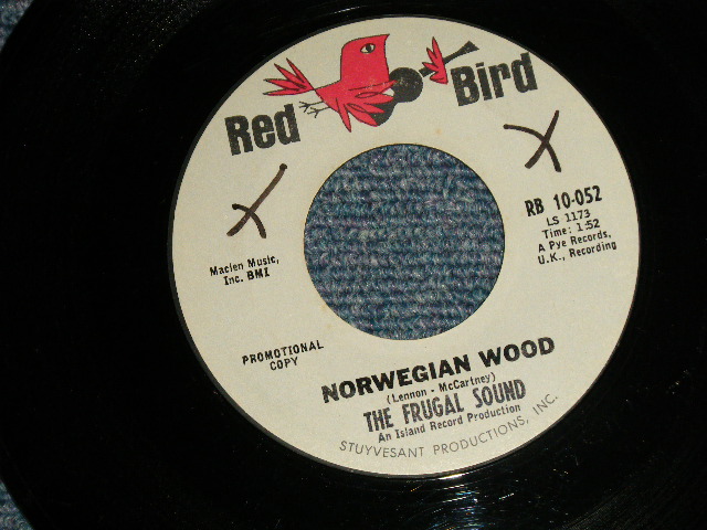 画像1: The Frugal Sound - A) Norwegian Wood   B) Cruel To Be Kind  (Ex+/Ex++) /  1966 US AMERICA ORIGINAL "PROMO" Used 7"Single 