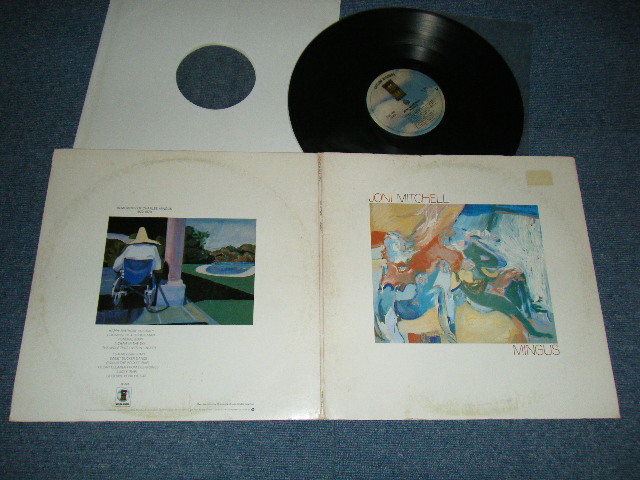 画像1: JONI MITCHELL - MINGUS (Matrix #A)s1 5E-505 A CSM 2 B)S1 5E-505 B CSM 2) "CSM / SANTA MARIA Press in CA"(Ex+/MINT-) / 1979 US AMERICA ORIGINAL Used LP 