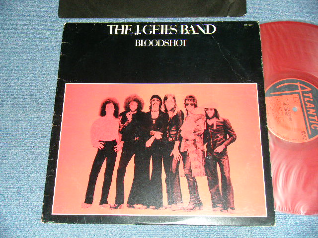 画像1:  THE J. GEILS BAND - BLOODSHOT (Matrix #A)ST-A-732801-1E CSM STERLING LH 2 B)ST-A-732802-1E CSM STERLING LH 3  "NICE TO SEE YOUR FACE IN THE PLACE") "CSM / SANTA MARIA Press in CA" (Ex++/MINT-)  / 1971 US AMERICA ORIGINAL "RED WAX Vinyl"  1st Press "RED with 1841 BROADWAY Label" Used LP 