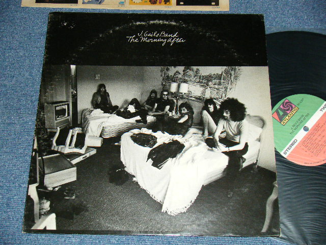 画像1:  THE J. GEILS BAND - THE MORNING AFTER (Matrix #A) ST-A-712325 AA MR AT/GP 16405 B) ST-A-712326 AA AT/GP MR 16405-x ) "MONAE\RCH Press in CA"(Ex++/Ex+++)  / 1971 US AMERICA ORIGINAL 1st Press "RED & GREEN Label" "1841 BROADWAY Label" Used LP 