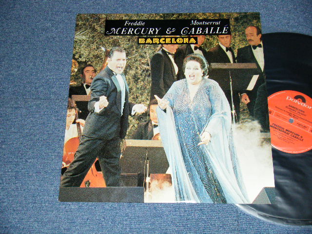 画像1: FREDDIE MERCURY of QUEEN  & Montserrat Caballé - Barcelona (MINT-/MINT-) / 1987 UK ENGLAND ORIGINAL Used 12" 