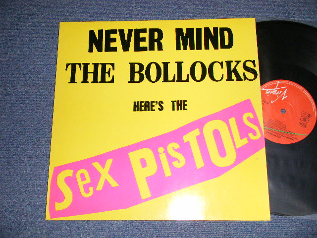 画像1: SEX PISTOLS - NEVER MIND THE BOLLOCKS (MINT-/MINT-) / 1987Ｖersion UK ENGLAND REISUUE Used LP