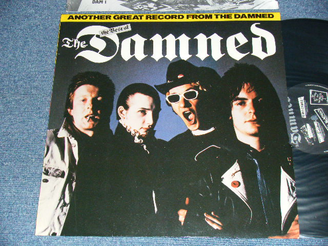 画像1: The DAMNED - ANOTHER GREAT FROM THE DAMNED : THE BEST (With CUSTOM INNER)(Ex+++/MINT) / UK ENGLAND RE-PRESS "BLACK WAX"  Used LP