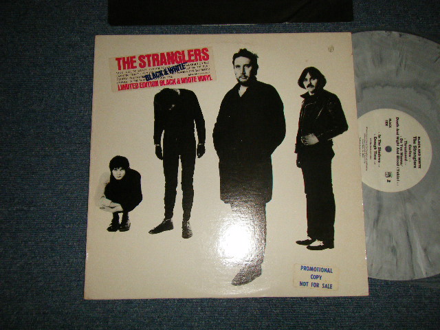 画像1: The STRANGLERS - BLACK AND WHITE (With CUSTOM INNER SLEEVE) (Ex++/MINT- BB  for PROMO) / 1978 US AMERICA ORIGINAL RARE "PROMO" "BLACK & WHITE MARBLE WAX / VINYL" Used LP