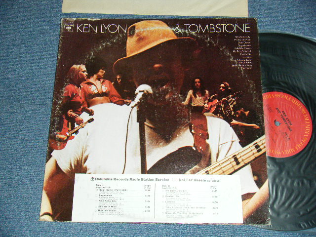 画像1: KEN LYON TOMBSTONE - KEN LYON TOMBSTONE (Mastered At : Sterling Sound /MASTERED & LACQUR CUT BY RL : BOB LUDWIG) (Ex/MINT-) / 1974 US AMERICA ORIGINAL "PROMO" Used LP 