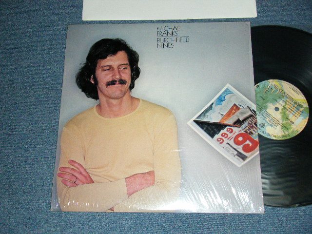 画像1: MICHAEL FRANKS - BURCHFIELD NINES (With CUSTOM INNER SLEEVE) (Matrix #A)BSK-1-3167 LW-2 TML-S 3 * B)BSK-2-3167 LW-3 TML-M 3 *) "LOS ANGELES Press in CA"(MINT-/MINT) / 1978 US AMERICA ORIGINAL 1st Press "BURBANK STREET Label" Used LP 