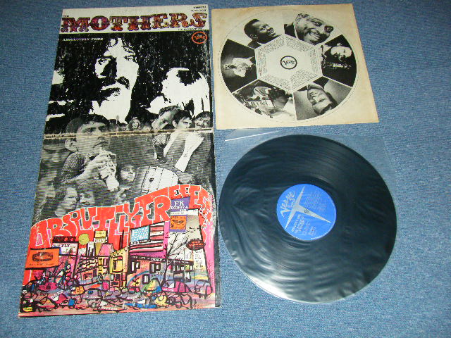 画像1: FRANK ZAPPA / THE MOTHERS OF INVENTION - ABSOLUTELY FREE (Ex+/Ex+++ EDSP)  / 1967 S AMERICA ORIGINAL 'BLUE with SILVER Print Label' STEREO Used LP 