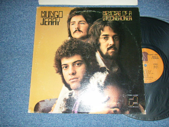 画像1: MUNGO JERRY - MEMOIRS OF A STOCKBROKER (Ex/Ex++ EDSP) / 1971 US AMERICA ORIGINAL Used LP 