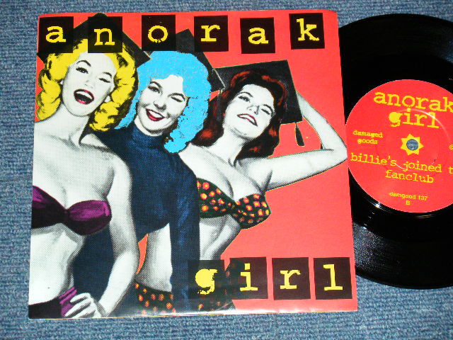 画像1: ANORAK GIRL - A)PLASTIC SUPERMODEL  B) BILLIE'S JOINED THE FANCLUB (Ex++/MINT-) / 1997 UK ENGLAND ORIGINAL Used 7" Single with PICTURE SLEEVE 