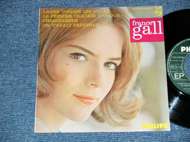 画像1: FRANCE GALL  - LAISSE TOMBER FES FILLES (Ex++/Ex++) / 1964 FRANCE FRENCH ORIGINAL  Used Used 7"EP
