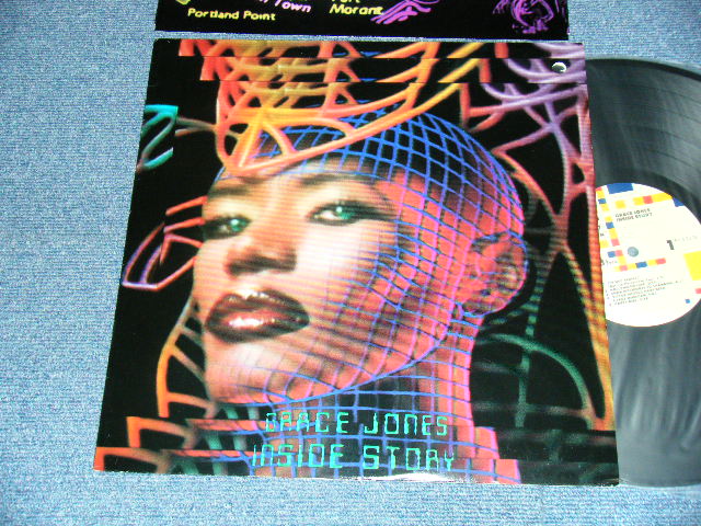 画像1: GRACE JONES - INSIDE STORY (Ex+++/MINT- BB for PROMO) / 1986 US AMERICA ORIGINAL "PROMO" Used LP 