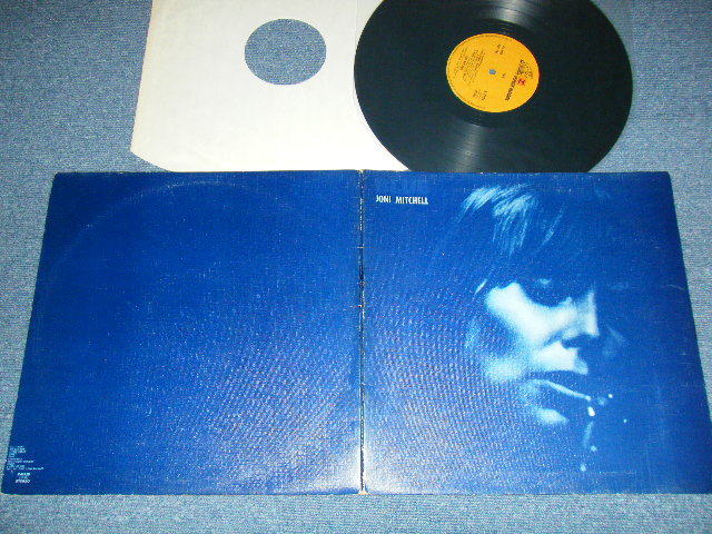 画像1: JONI MITCHELL - BLUE (NOBLUE INNER...Never Have) (Matrix # A1 / B1)(Ex+++/Ex+++) / 1971 UK ENGLAND"1st Press BROWN Label" Used LP 