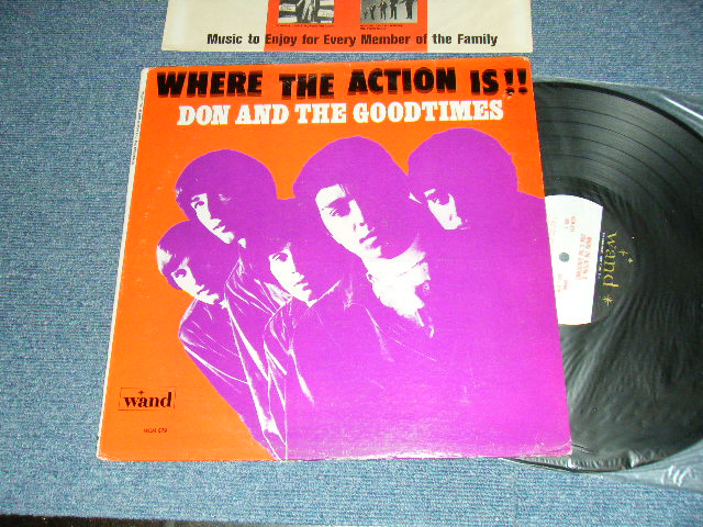 画像1: DON & THE GOOD TIMES - WHERE THE ACTTION IS!! (Ex++/Ex++ Looks:Ex+++) / 1969 US ORIGINAL MONO Used LP 