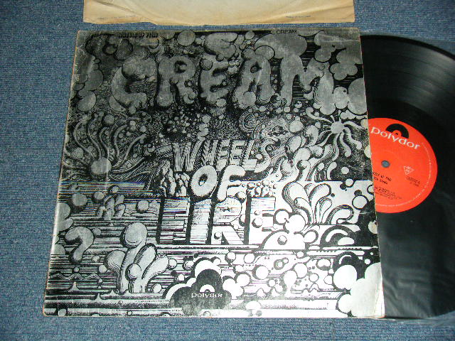 画像1: CREAM - WHEELS ON FIRE (IN THE STUDIO) / Matrix # A-1/B-1) (Ex+/Ex++) / 1968 UK ENGLAND ORIGINAL 1st Press "SHINNING COVER Version" MONO Used LP