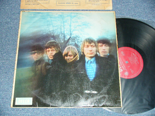 画像1:  THE ROLLING STONES - BETWEEN THE BUTTONS  (MATRIX #A)XARL-7644-6A 4 O KT UG B)XARL-7645-5A 1  KT OK)(Ex++, VG+++/Ex++) / 1967 UK ENGLAND ORIGINAL1st Press "MAROON with UNBOXED DECCA Label" MONO Used LP 