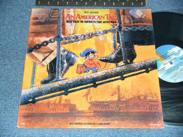 画像1: ost V.A.James Horner, LINDA ROSTADT+ - An American Tail  アメリカ物語 (Ex+++//Ex++ Looks:MINT-) / 1986 US AMERICA ORIGINAL Used LP