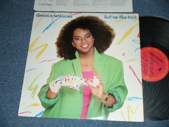 画像1: DENIECE WILLIAMS - HOT ON THE TRAIL(With CUSTOM INNER) (Ex+++/Ex++ Looks:Ex+++) / 1985 US AMERICA ORIGINAL Used LP   