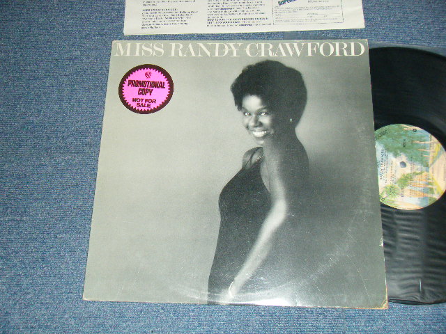 画像1: RANDY CRAWFORD - MISS RAWDY CRAWFORD (Ex++/Ex++/Looks:Ex+++) / 1977 US AMERICA ORIGINAL "PROMO" Used LP 