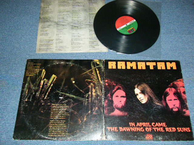 画像1: RAMATAM - IN APRIL CAME THE DRAWING OF THE RED SUN (With CUSTOM INNER SLEEVE)  (Ex/MINT-) /1973 US AMERICA ORIGINAL "1841 BROADWAY Label" Used LP 