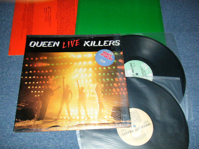 画像1: QUEEN - LIVE KILLERS (With CUSTOM INNER SLEEVE) (Ex/Ex++) / 19?? UK ENGLAND REISSUE "NO GATEFOLD COVER" Used 2-LP