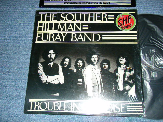 画像1: The SOUTHER HILLMAN FURAY BAND - TROUBLE IN PARADISE (With CUSTOM INNER)  (MINT-/MINT-) / 1975 US AMERICA ORIGINAL Used LP