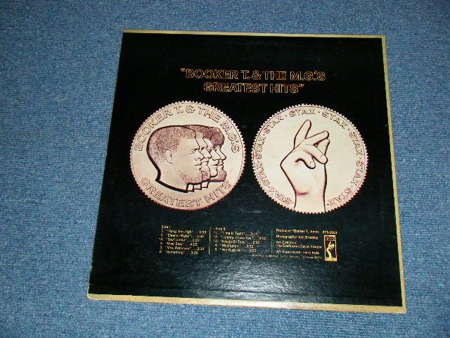 画像2: BOOKER T.& THE MG'S - GREATEST HITS  (Ex+++/Ex+++) / 1970 US AMERICA ORIGINAL "YELLOW with SINGLE LINE ADDRESS Label" Used LP 