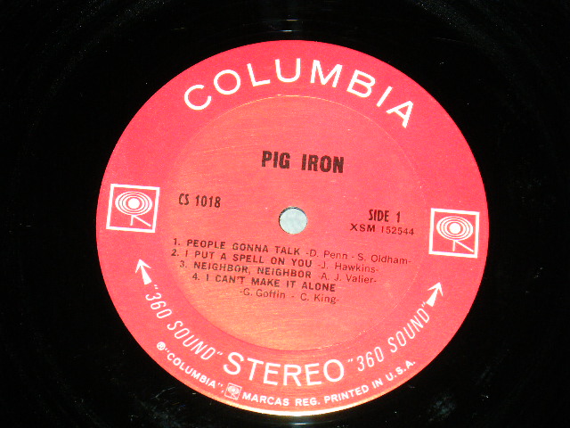 画像7: PIG IRON - PIG IRON (MINT-/MINT- CUT OUT) / 1970 US AMERICA ORIGINAL 1st Press "360 Sound Label" Used LP 