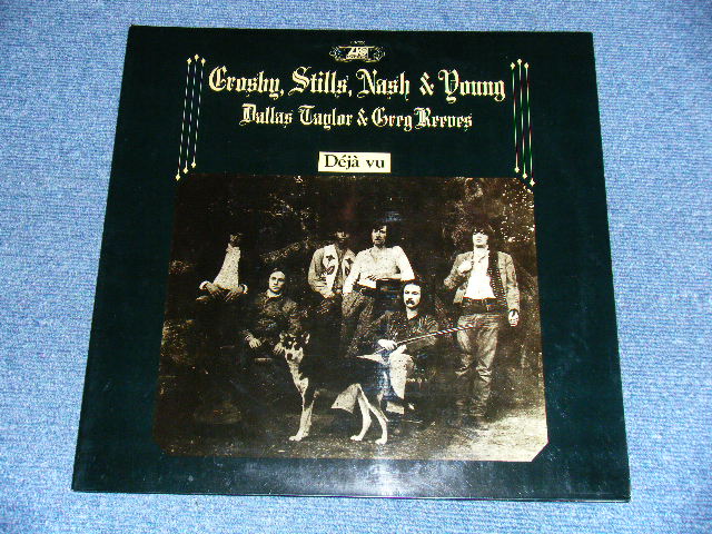 画像2: CSN&Y  / CROSBY, STILLS, NASH & YOUNG - DEJA VU (Matrix # A)ST-A-701 829-D 281 0654 341 S1 LW AT a3 W B)ST-A-701 830-D 281 0654 341 S2 LW AT W) (Ex++/Ex++)  / 1970 WEST-GERMANY GERMAN ORIGINAL 1st Press "COARTING Jacket" "1841 BROADWAY Label" Used LP 