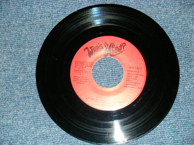 画像4: The BEACH BOYS / BOB DYLAN - What's It All About? (Ex+++/Ex+++) / 1980 US AMERICA ORIGINAL "RADIO SHOW" Used 7" 45rpm Single 