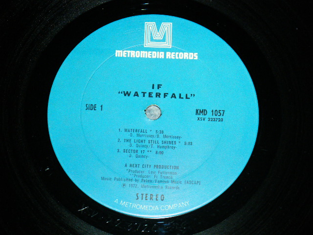 画像10: IF - WATERFALL (Ex+/Ex+++) /1972 US AMERICA ORIGINAL Used LP 